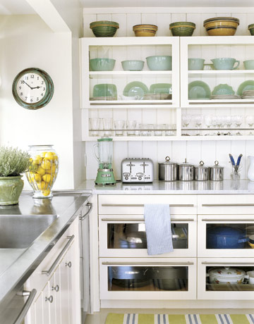 Kitchen Design Colors on How To Have Open Shelving In Your Kitchen  Without Daily Staging