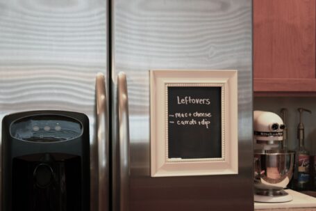 DIY Chalkboard for Refrigerator DIY Chalkboard for Refrigerator