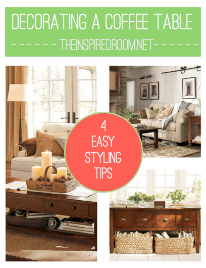 decorating a coffee table