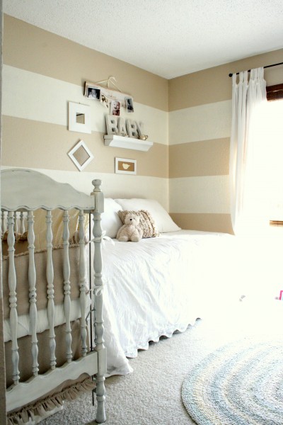  Colors  Baby Rooms on Striped Neutral Baby   S Room  The Virginia House