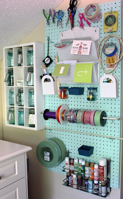 Craft Room Organization Ideas