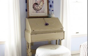 No Sew Ottoman Cover In My Own Style