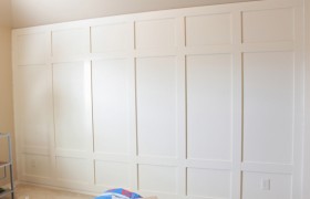 Paneled Wall How To Decor Chick