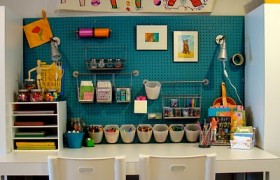 Craft Ideasbudget on Craft Room Ideasi Stumbled Across This Link To A Cute Craft Area From