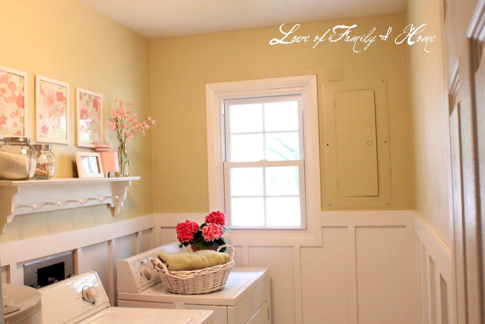 Laundry Room Makeover  Love Of Family   Home