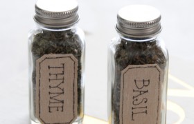 fabric spice labels