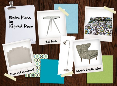 Retro Bedroom Design Board Retro Bedroom Design Board