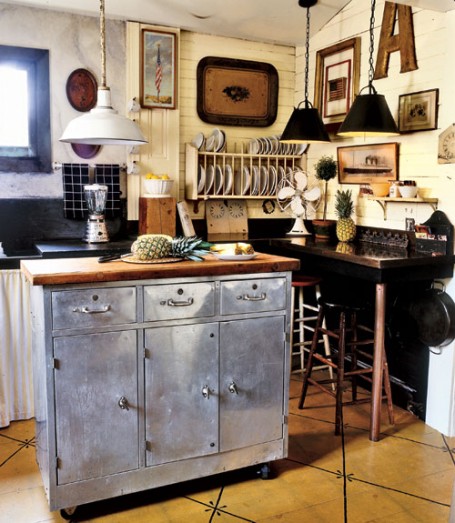 CL Steel island kitchen