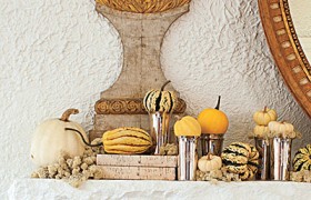 traditional fall mantel traditional fall mantel