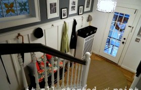Entry-down-the-stairs