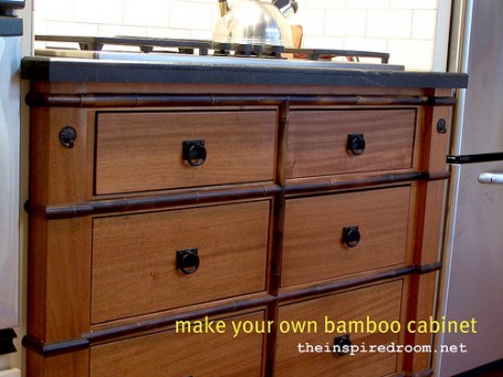 DIY Bamboo cabinet DIY Bamboo cabinet