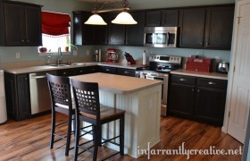kitchen island makeover