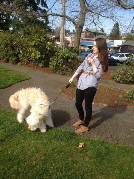 kylee and jack at park