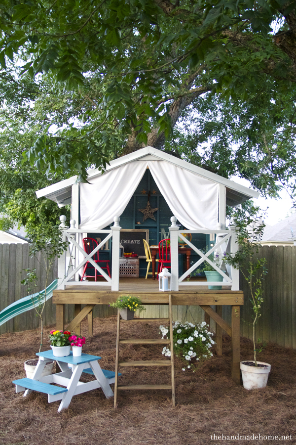 Backyard “Tree” House {The Handmade Home}