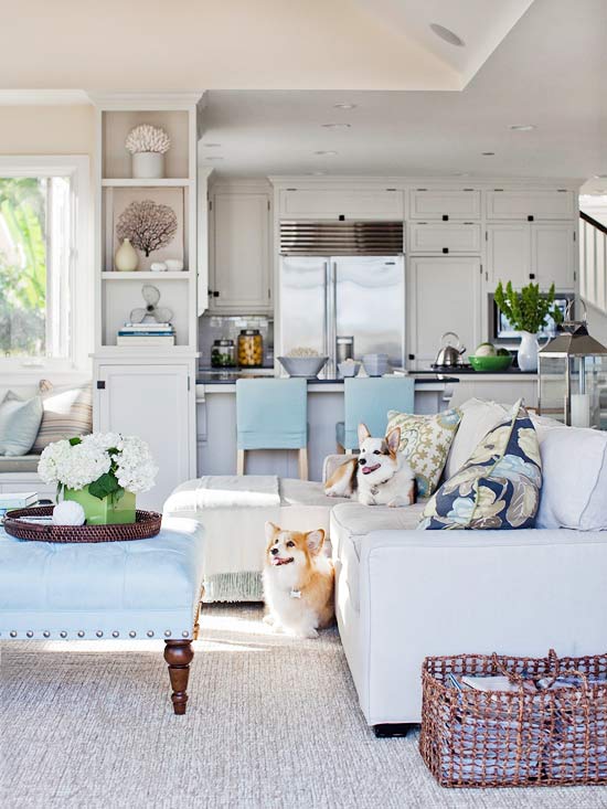 I want to live by the sea {coastal inspired style} - The Inspired Room