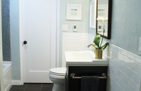 cute powder room