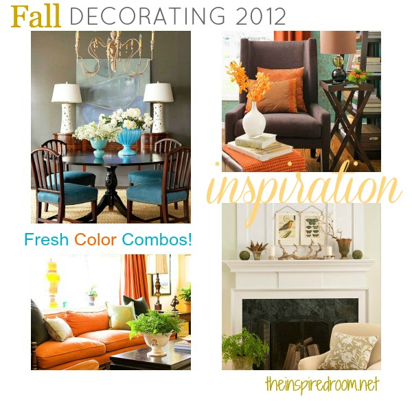Fall Decorating Colors 2012
