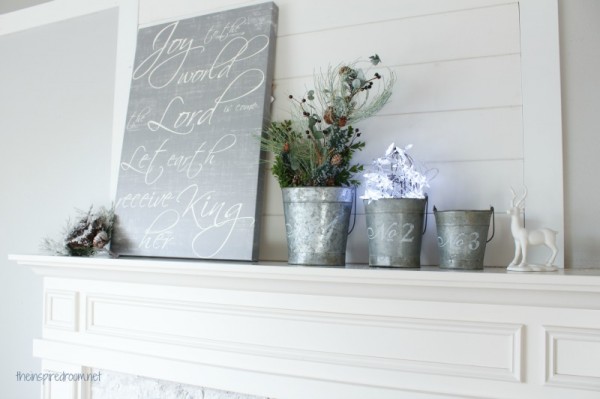 mantel fireplace makeover