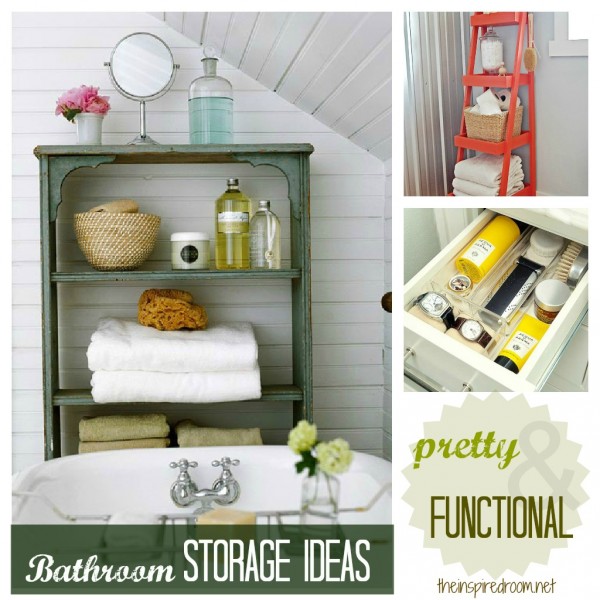 bathroom storage ideas organization