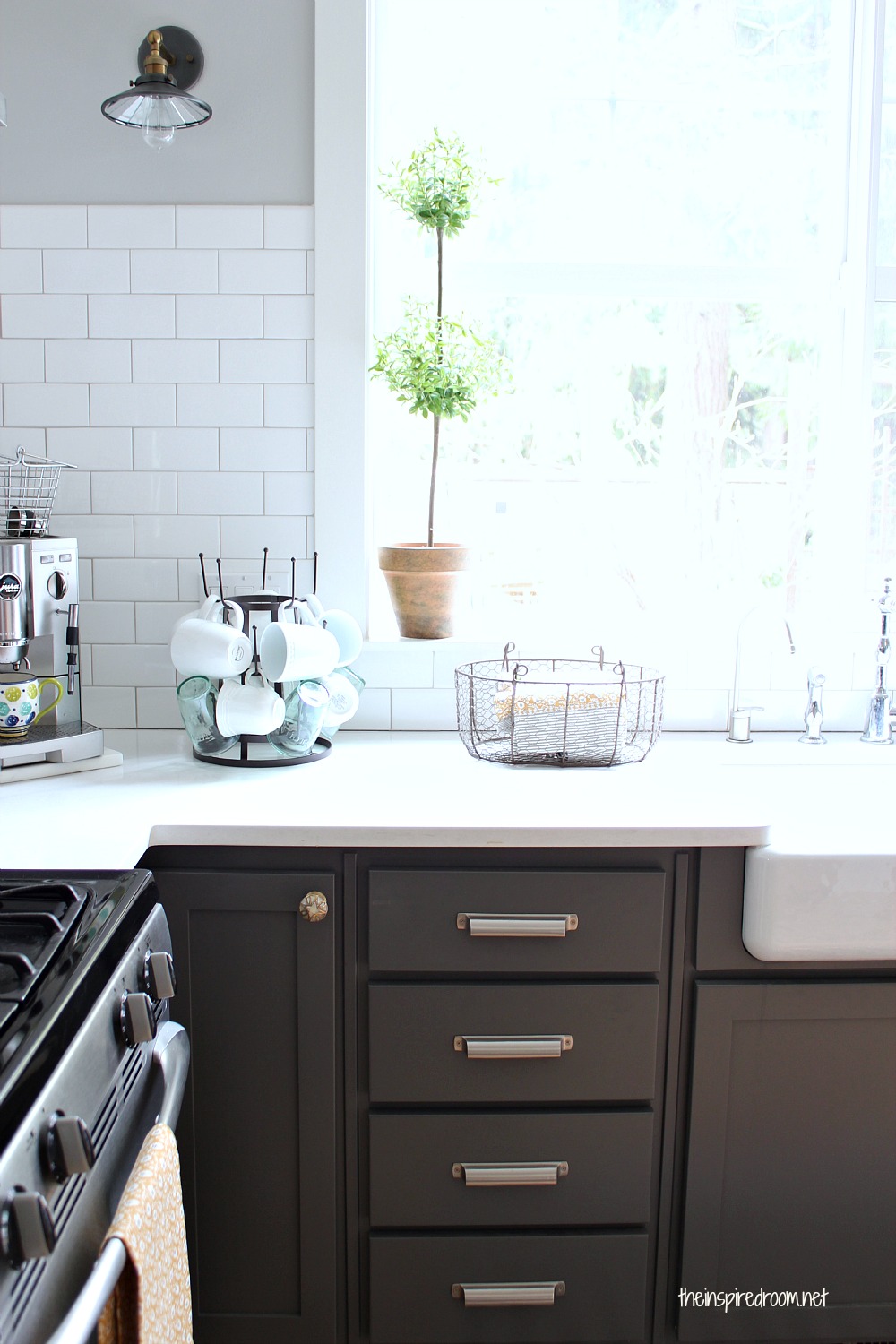 Kitchen Cabinet Colors Before After The Inspired Room