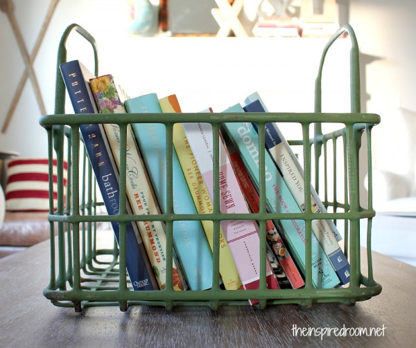 thrift store wire crate