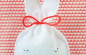 Easter Bunny Treat Pouch Diy