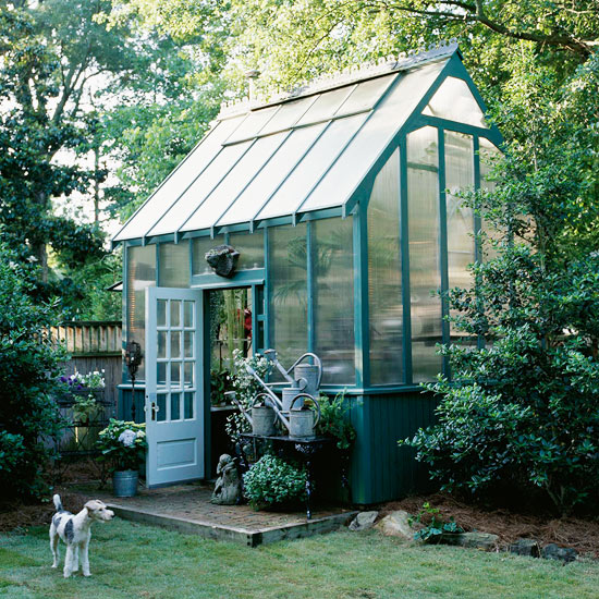 Garden House Dreaming of a Greenhouse for the Backyard 