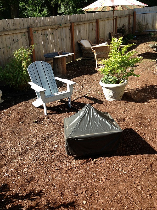 New Pea Gravel Patio Project! &amp; Backyard Inspiration - The ...