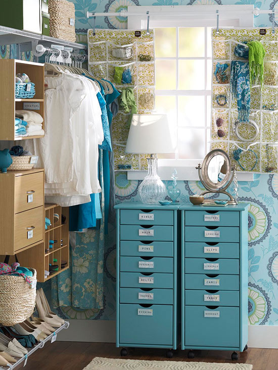 7 Ideas for Creative Master Closet Storage - The Inspired Room