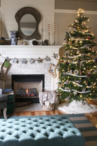 Forest and Sea Christmas - The Inspired Room House Tour