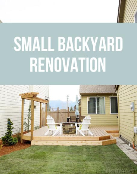 Small Backyard Renovation - Cassie from The Inspired Room