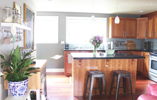 Kitchen - The Inspired Room blog Seattle Townhouse Update
