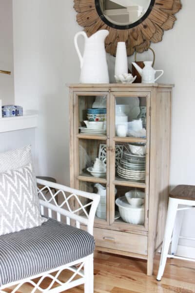The Inspired Room - Dish Cabinet