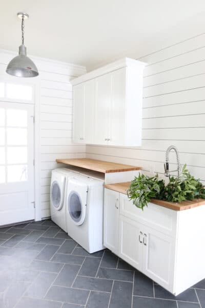 Laundry Room and Mudroom by Studio Mcgee :: The Inspired Room Vision for the Laundry and Craft Room in Our New House