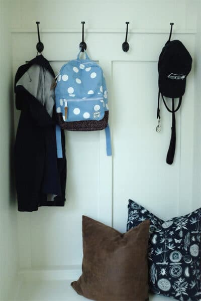 Mudroom Makeover - Cassie from The Inspired Room