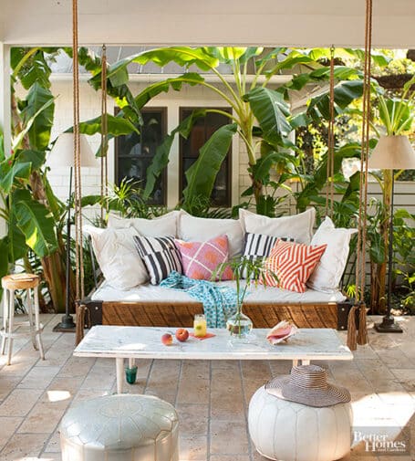 Hanging Outdoor Daybed - BHG
