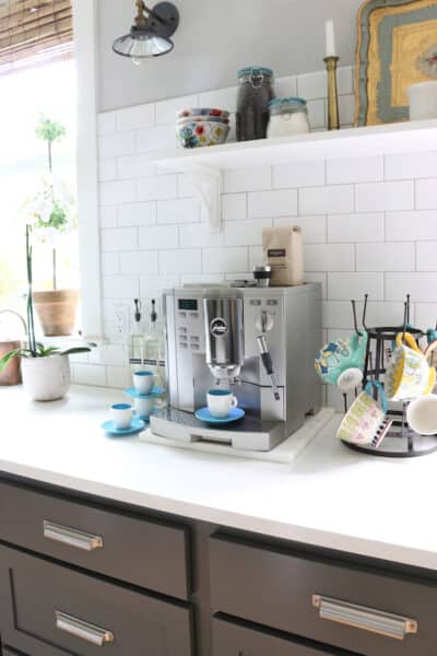Kitchen Coffee Station - The Inspired Room