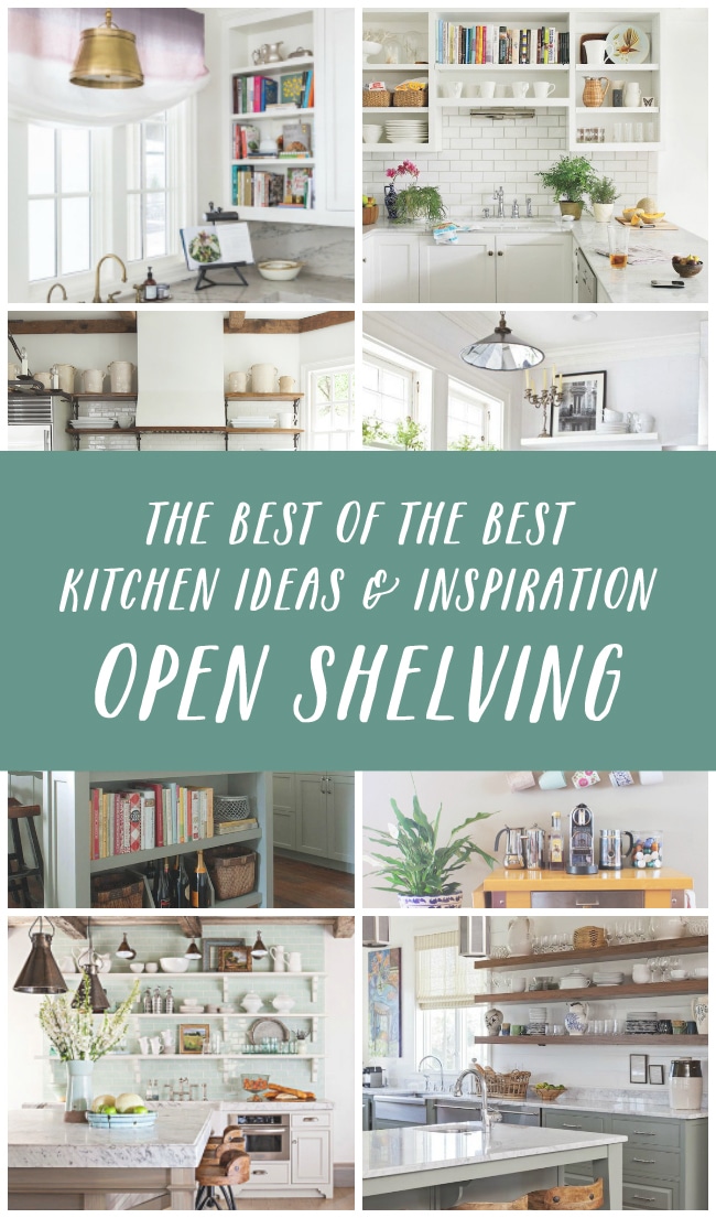 Kitchen Open Shelving: The Best Inspiration & Tips! - The Inspired Room