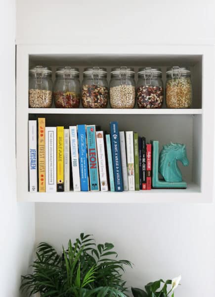 The Power of Paint - The Inspired Room Kitchen Shelves