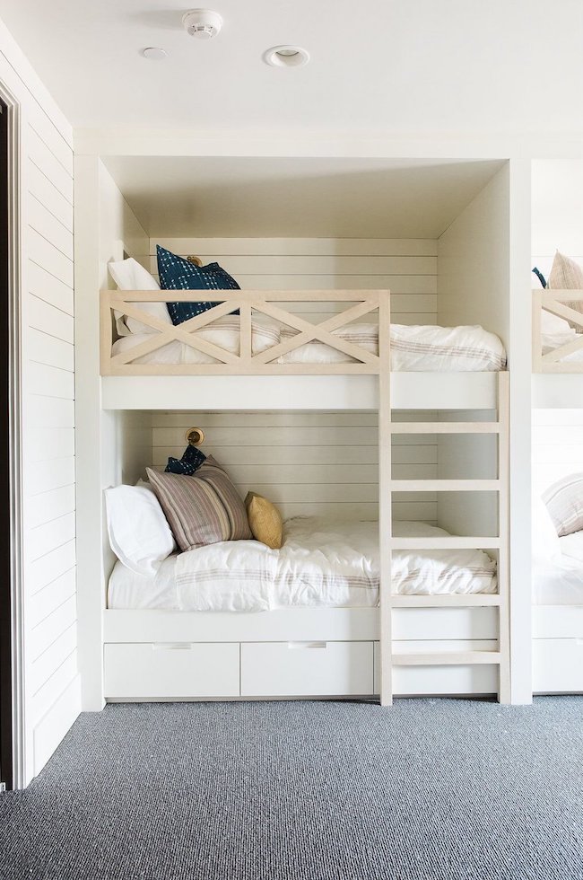 bunk beds guest studio mcgee built bedroom inspired