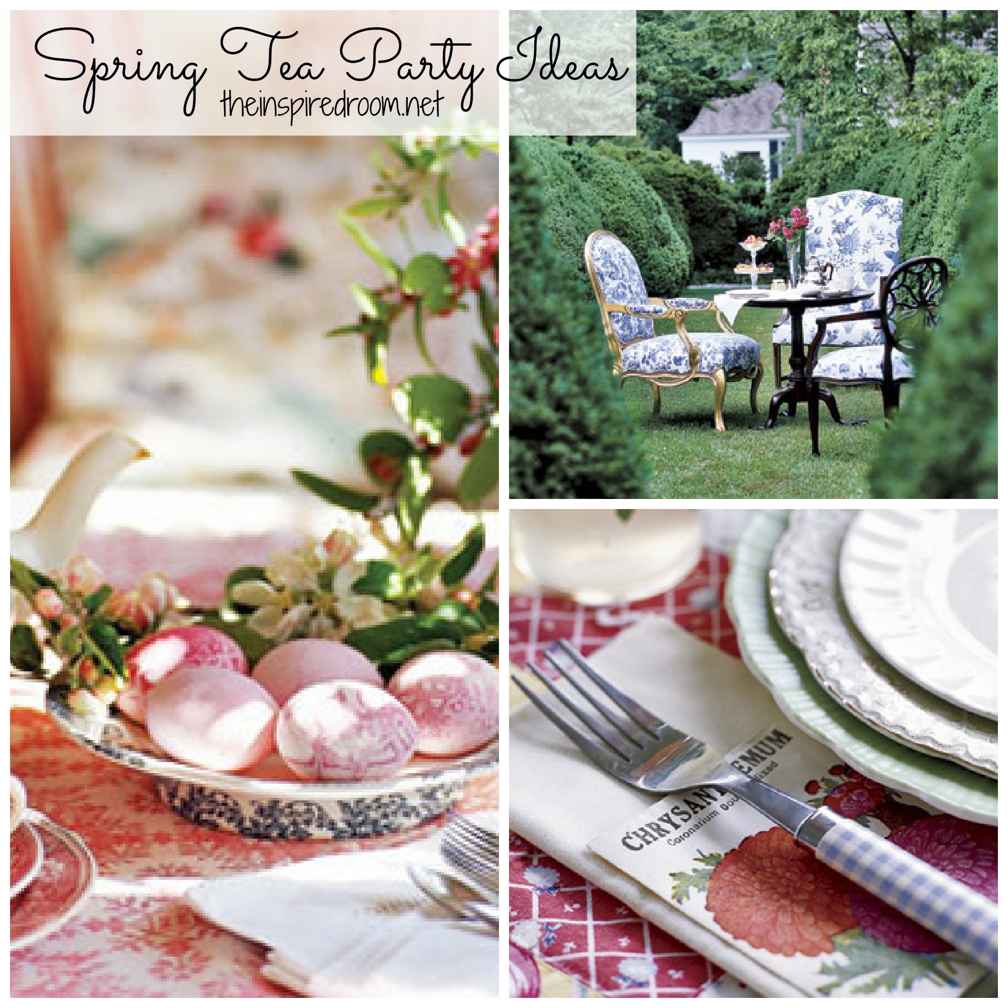 Spring Time Tea Parties {Sweet Ideas!} - The Inspired Room