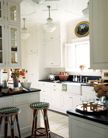 White Kitchens I Love {5 Take Away Tips}