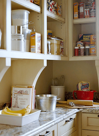 Slide Out Kitchen Pantry Drawers: Inspiration - The Inspired Room