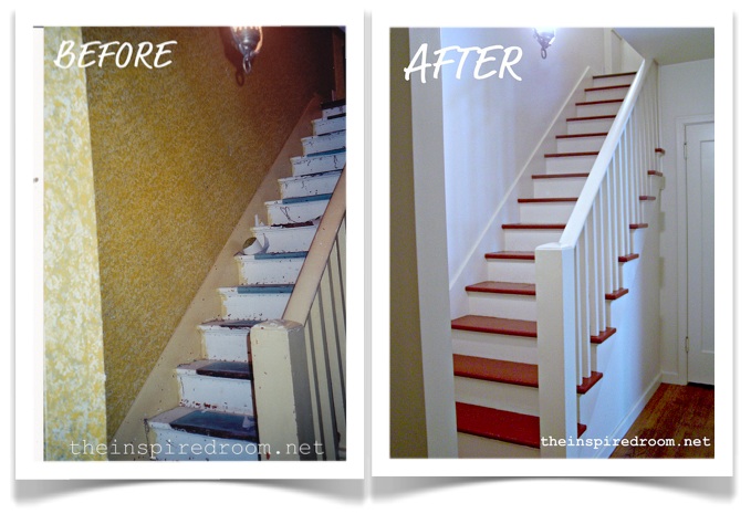 DIY Staircase Makeover (Before & After)