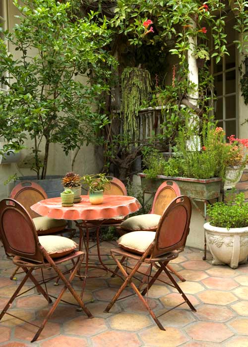 Inspired By: Charming Patio Spaces