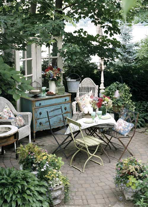 Inspired By: Charming Patio Spaces