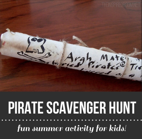Activity for Kids: Pirate Scavenger Hunt