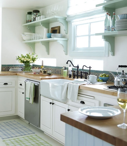 Love: White Cottage Kitchens - The Inspired Room