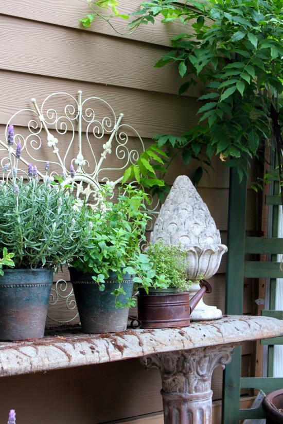 Weekend DIY Project: My Potting Table & Garden