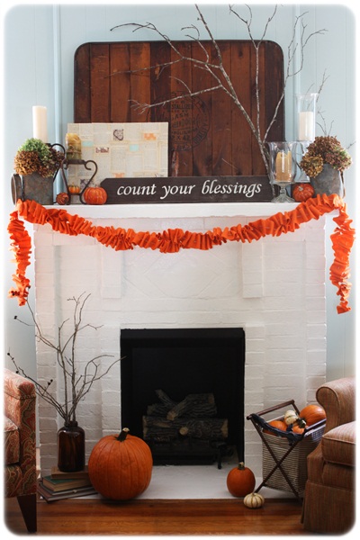 Inspired Holidays {Day 10}:: Tips for Mantels & Display Shelves